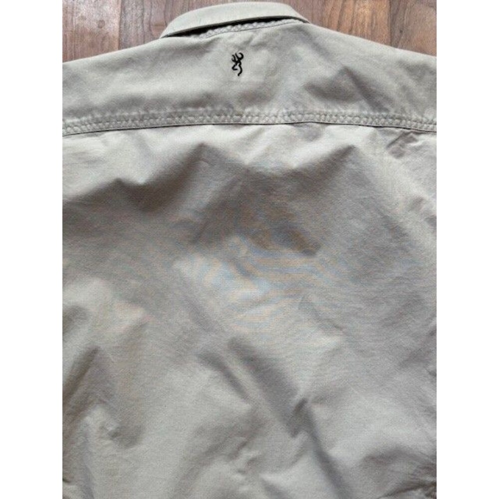 Browning Super Naturals Men's Hunting Shooting Snaps Shirt XL‎ Short Sleeve - Picture 12 of 16